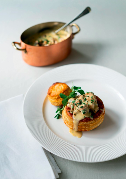 Vol-au-vent-Hähnchen