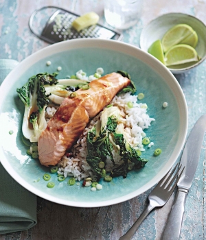 Teriyaki-Lachs
