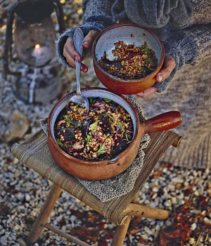 Gerösteter Rote-Bete-Salat mit Dinkel