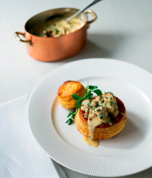 Vol-au-vent-Hähnchen