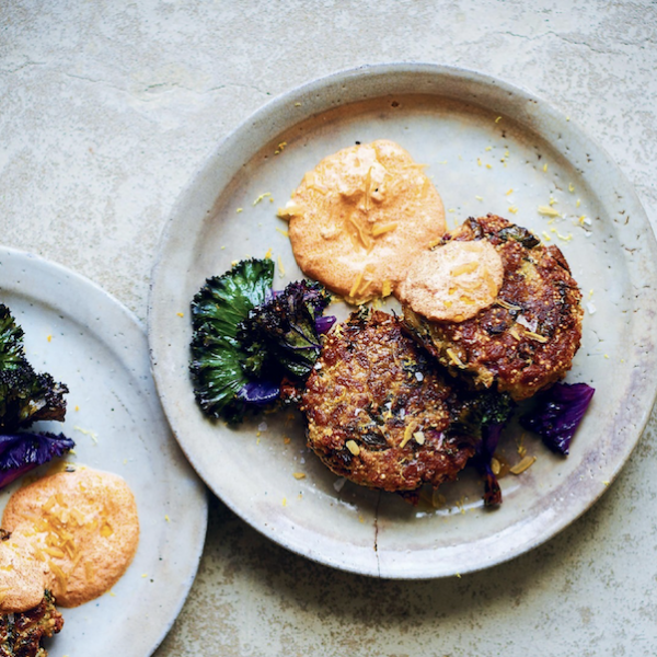 Quinoa-Grünkohl- Bratlinge