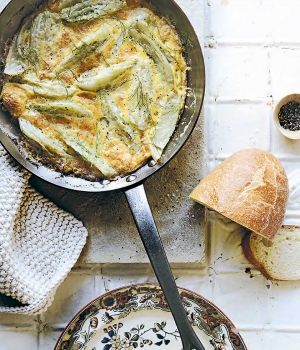 Fenchel-Frittata