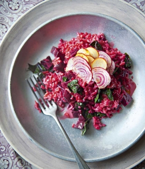 Rote-Bete-Risotto