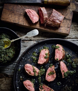 Petit Tender mit Chimichurri