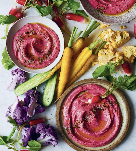 Rote-Bete-Zitronen- Hummus