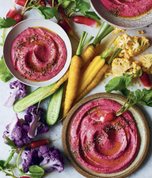 Rote-Bete-Zitronen- Hummus