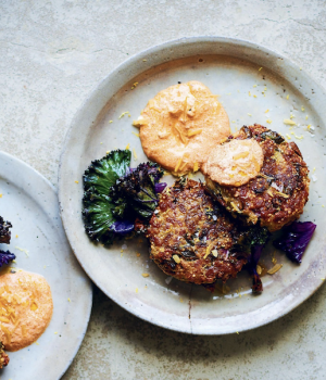 Quinoa-Grünkohl- Bratlinge