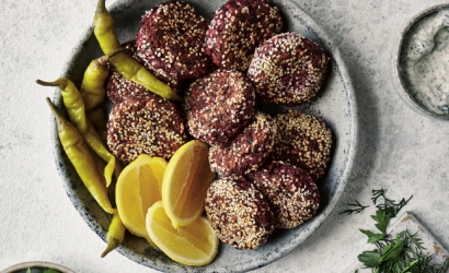 Rote-Bete-Spinat-Falafeln